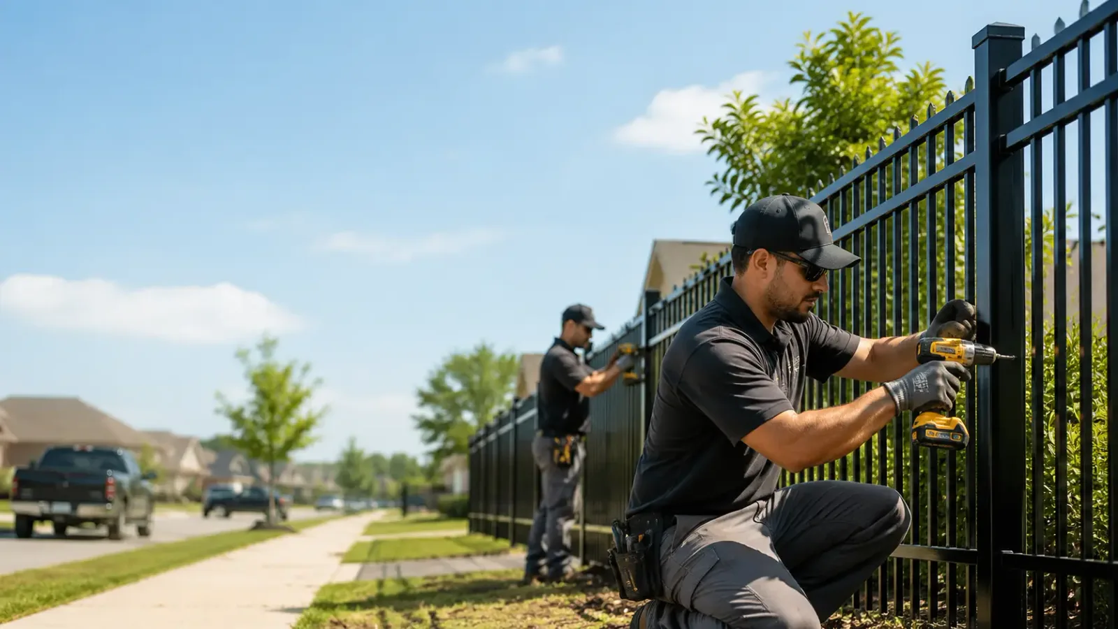 Metal Fence Installation in Mcclelland, IA
